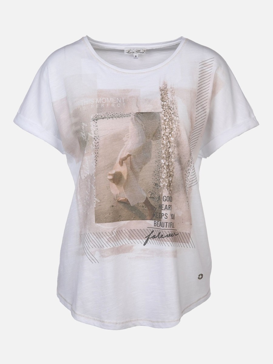 Frauen Lisa Tossa Shirts & Tops | Damen Shirt Mit Frontprint