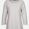 Frauen Sure Shirts & Tops | Damen Sweatshirt Mit 3/4 Arm