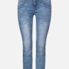 Frauen Street One Hosen | Damen Jeans In Heller Waschung