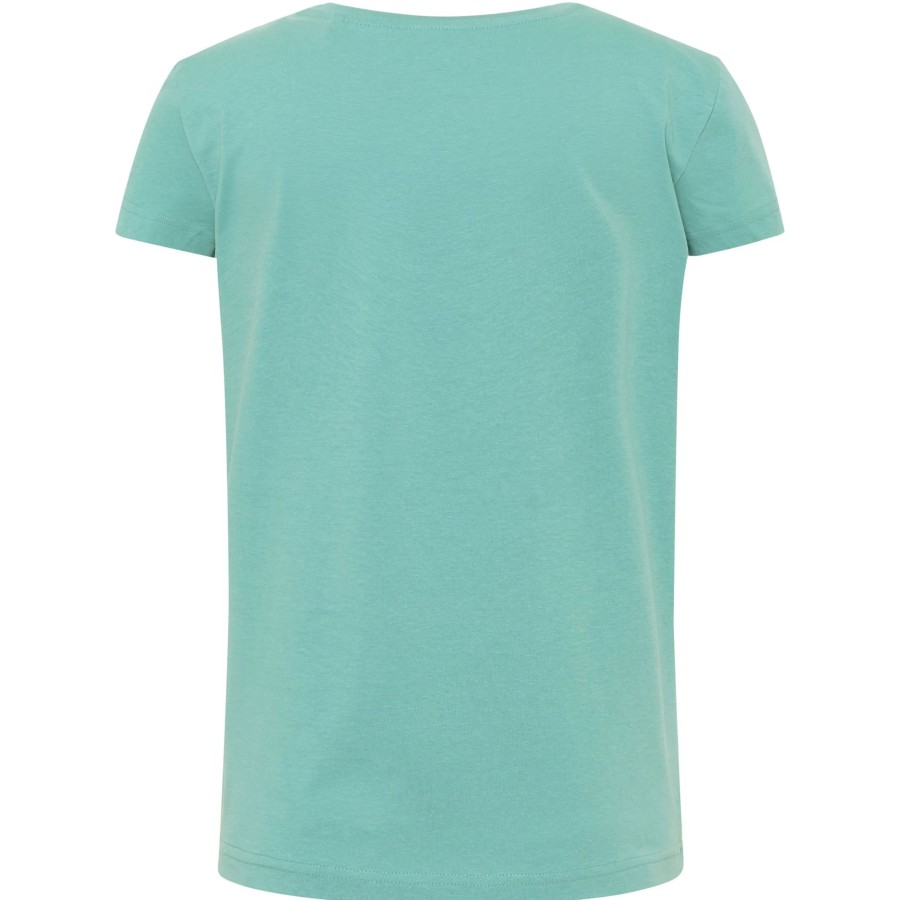 Frauen Mustang Shirts & Tops | Damen Shirt Mit Frontprint