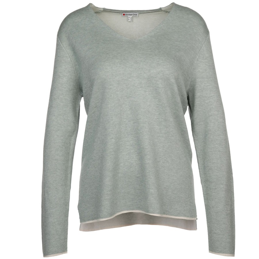 Frauen Street One Pullover & Cardigans | Damen Pullover Mit V-Ausschnitt