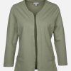 Frauen Sure Pullover & Cardigans | Damen Jacquard Cardigan Mit 3/4 Armel