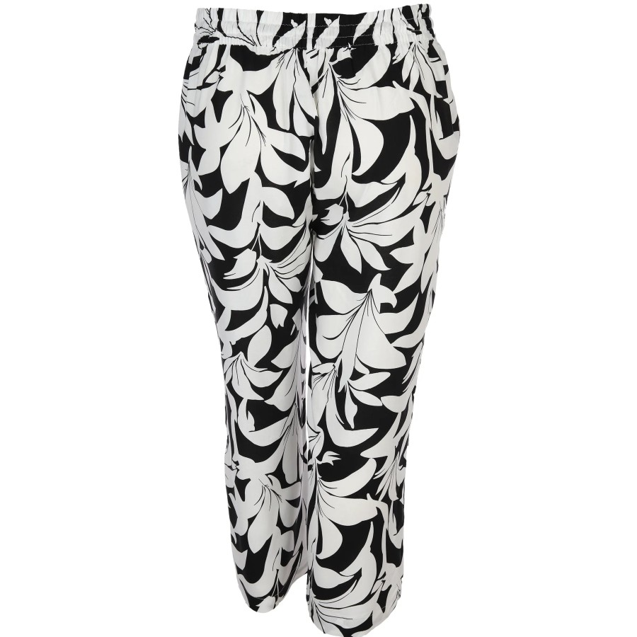 Frauen Sonja Blank Hosen | Grose Grosen Culottes Im Alloverprint