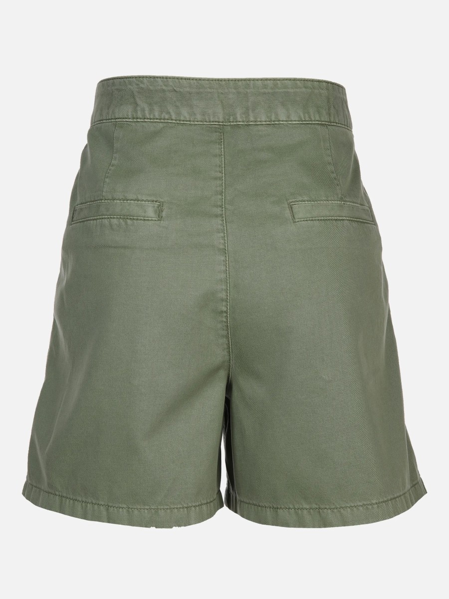 Frauen Esprit Hosen | Damen Shorts Mit Hohem Bund