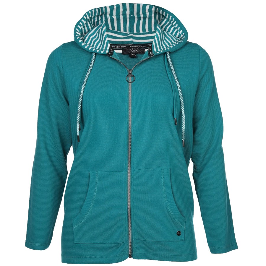 Frauen Sonja Blank Grose Grosen | Grose Grosen Sweatjacke Mit Kapuze