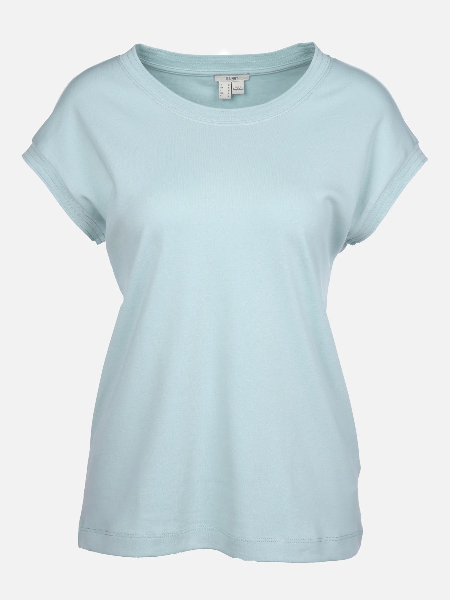 Frauen Esprit Shirts & Tops | Damen Shirt Unifarben