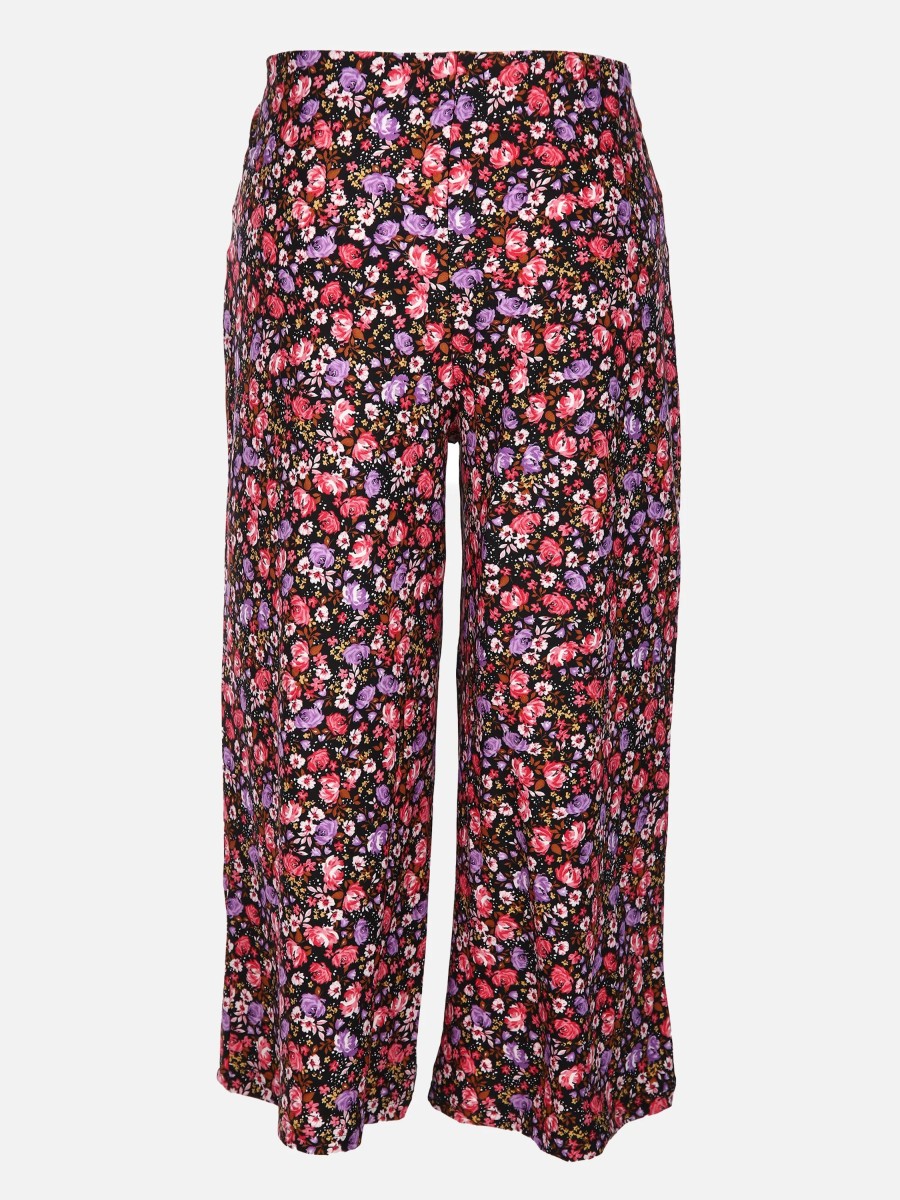 Frauen IX-O Hosen | Damen Culotte Mit Alloverprint