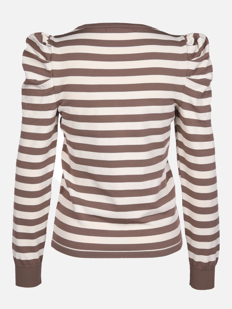 Frauen Only Shirts & Tops | Only Onlkelcina L/S Stripe Ringelshirt