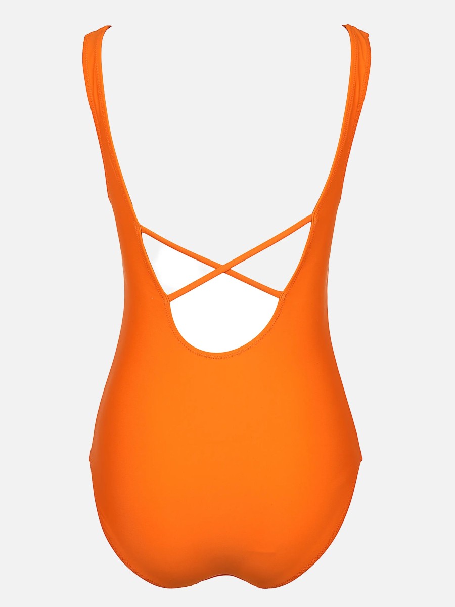 Frauen Grinario Sports Bade & Strandmode | Damen Badeanzug Mit Ring-Detail