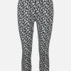 Frauen Sure Hosen | Damen Capri Leggings Mit Minimalprint