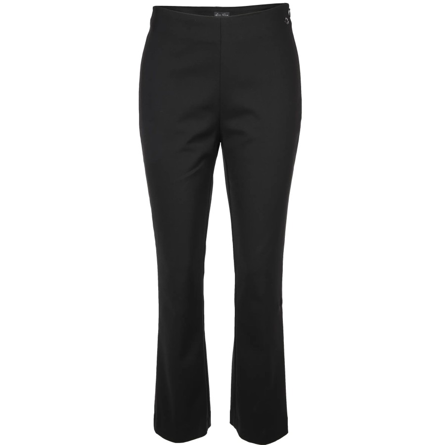 Frauen Lisa Tossa Hosen | Damen Stoffhose Mit Weitem Bein