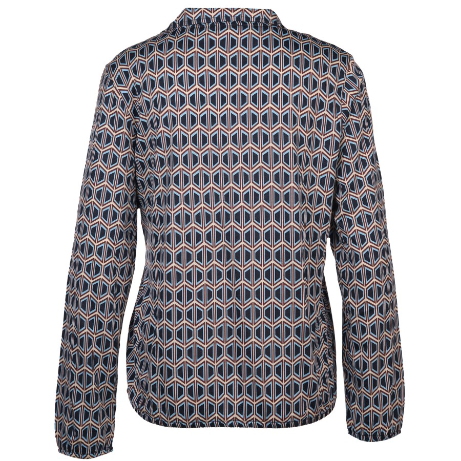 Frauen Tom Tailor Shirts & Tops | Damen Blusenshirt Mit Alloverprint