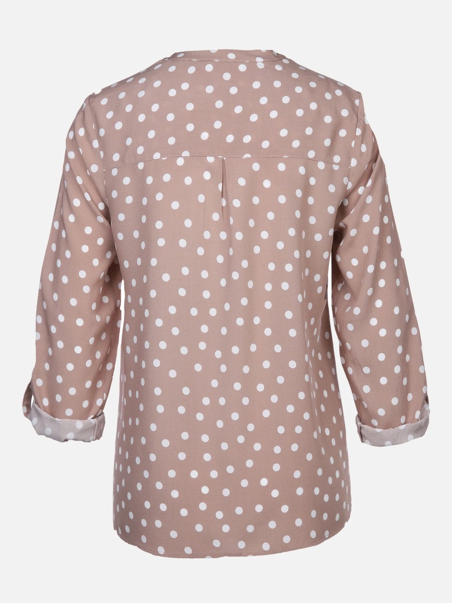 Frauen Sure Blusen | Damen Bluse Im Polka-Dot Style