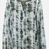 Frauen Lisa Tossa Blusen | Damen Chiffonbluse Im Batikprint