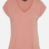 Frauen Vero Moda Shirts & Tops | Vero Moda Vmfilli Ss V-Neck Tee T-Shirt