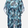 Frauen Grinario Sports Bade & Strandmode | Damen Strand Tunika Mit Print