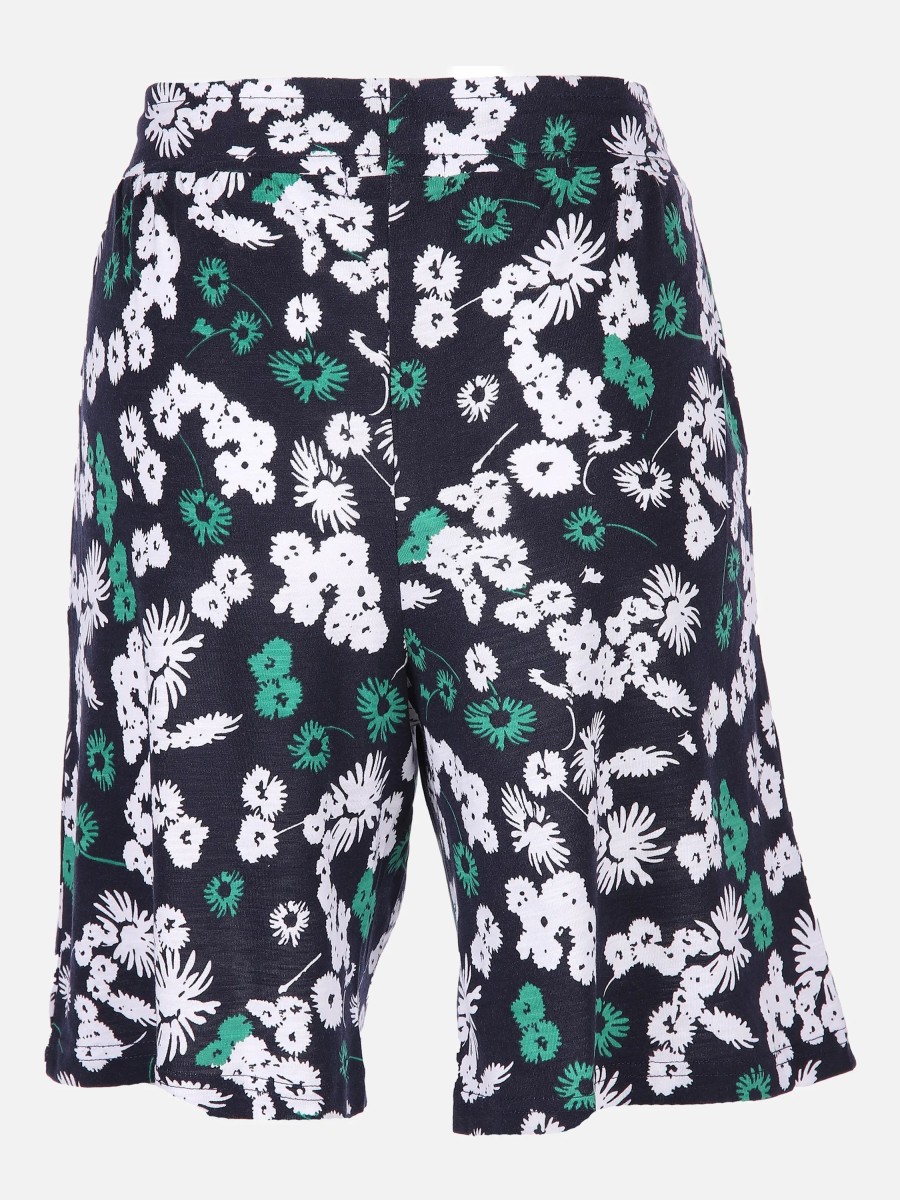 Frauen Sure Hosen | Damen Alloverprint Bermuda