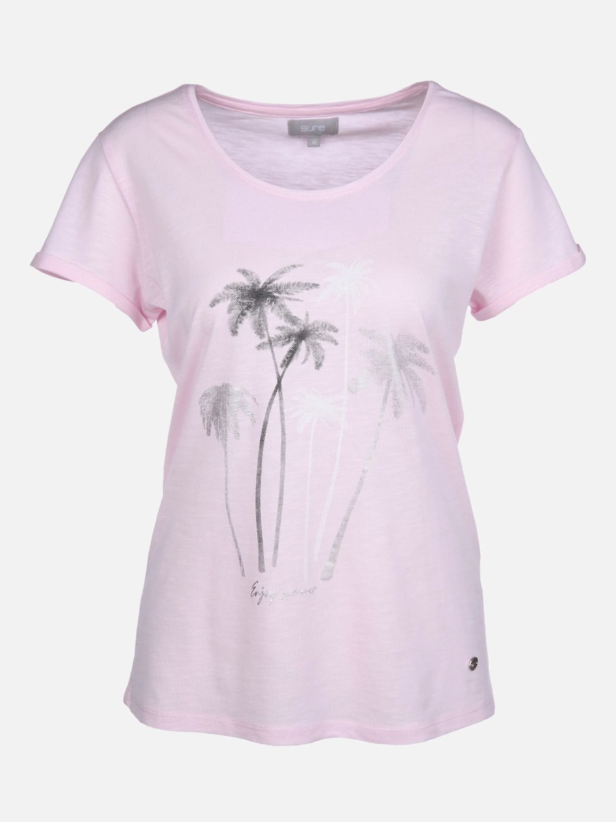 Frauen Sure Shirts & Tops | Damen Shirt Mit Glitzerprint