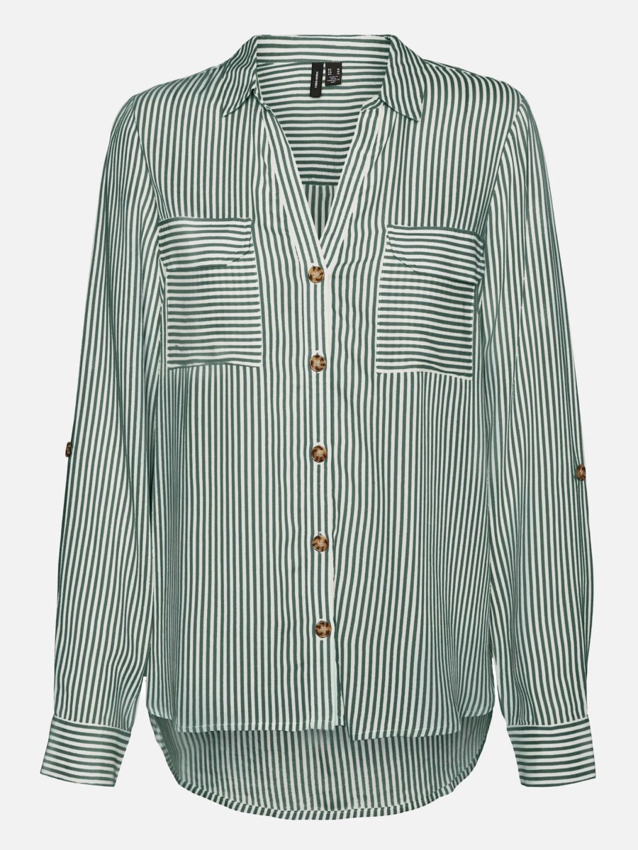 Frauen Vero Moda Blusen | Vero Moda Vmbumpy L/S Shirt New Bluse