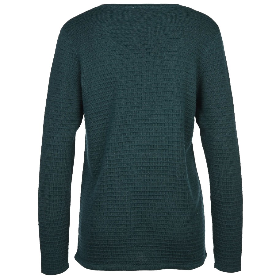 Frauen Sure Pullover & Cardigans | Damen Feinstrickpullover In Ripp-Optik