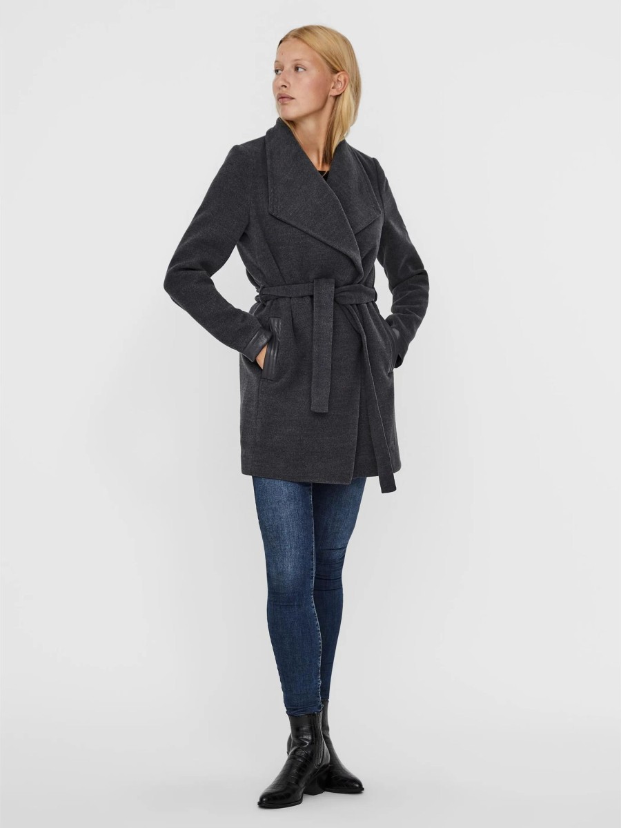 Frauen Vero Moda Jacken & Mantel | Vero Moda Vmcalasissel 3/4 Jack Kurzmantel