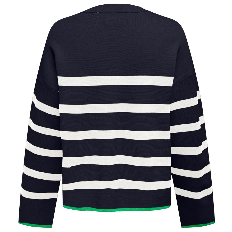 Frauen Only Shirts & Tops | Only Onlalberte Ls Stripe Pullover