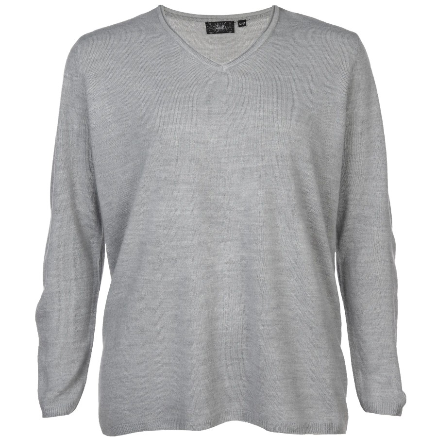 Frauen Sonja Blank Pullover & Cardigans | Grose Grosen Strickpullover "Cashmere-Like"