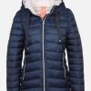 Frauen Street One Jacken & Mantel | Damen Steppjacke Mit Kapuze