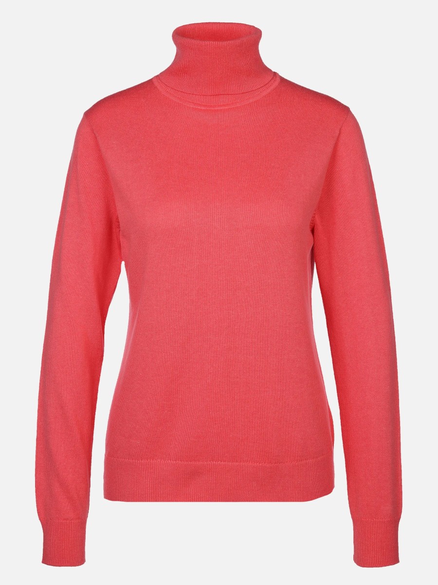 Frauen Tom Tailor Pullover & Cardigans | Damen Pullover Mit Rollkragen