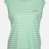 Frauen edc Shirts & Tops | Damen Tanktop Im Streifendessin