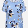 Frauen Only Carmakoma Grose Grosen | Only Carmakoma Caranita Ss Top Aop Shirt