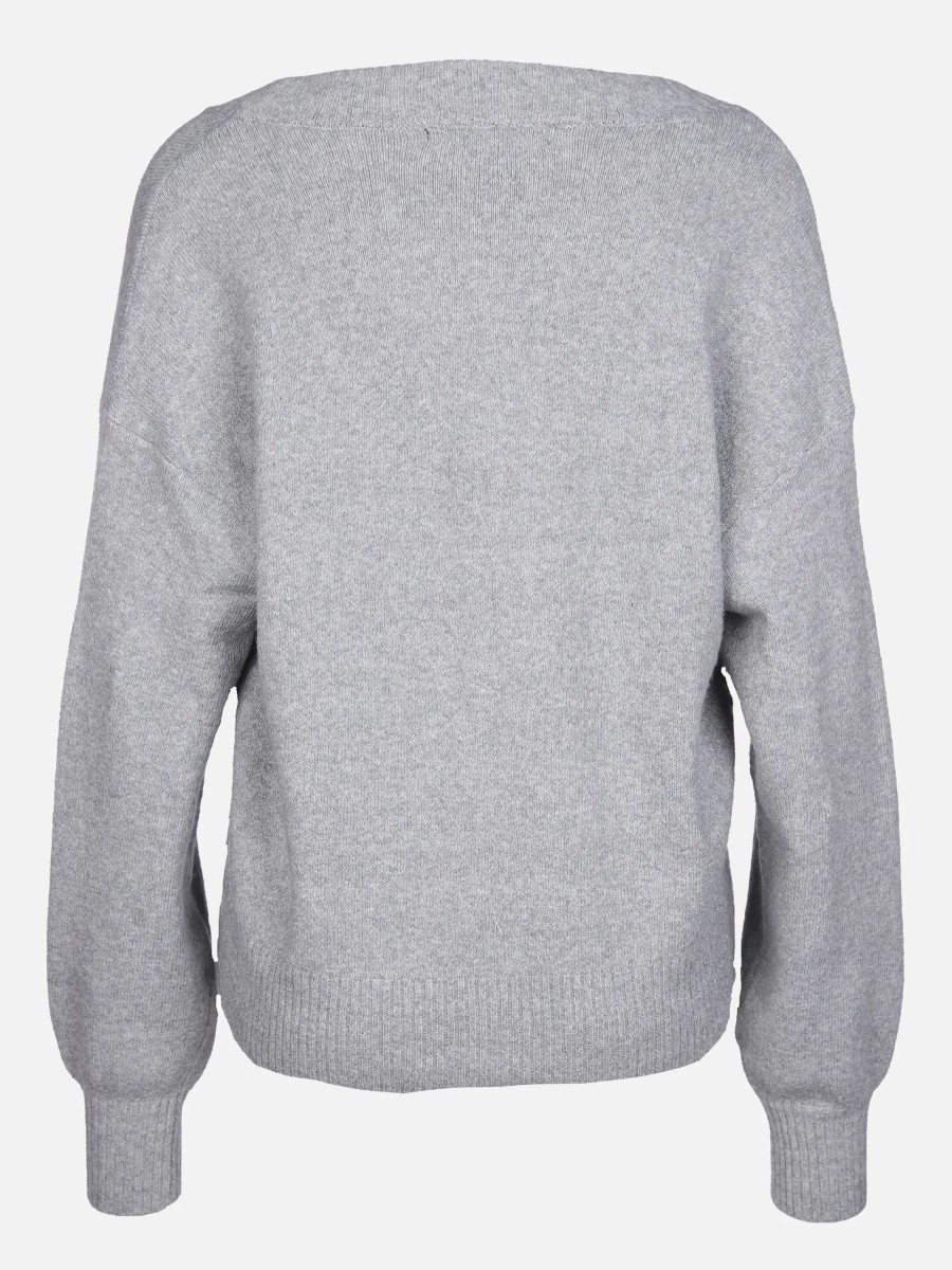 Frauen Vero Moda Pullover & Cardigans | Vero Moda Vmdoffy Ls V-Neck But Strickweste