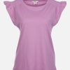 Frauen edc Shirts & Tops | Damen Shirt Mit Modischen Armeln