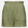 Frauen Jacqueline Hosen | Damen Shorts In Waffelstruktur