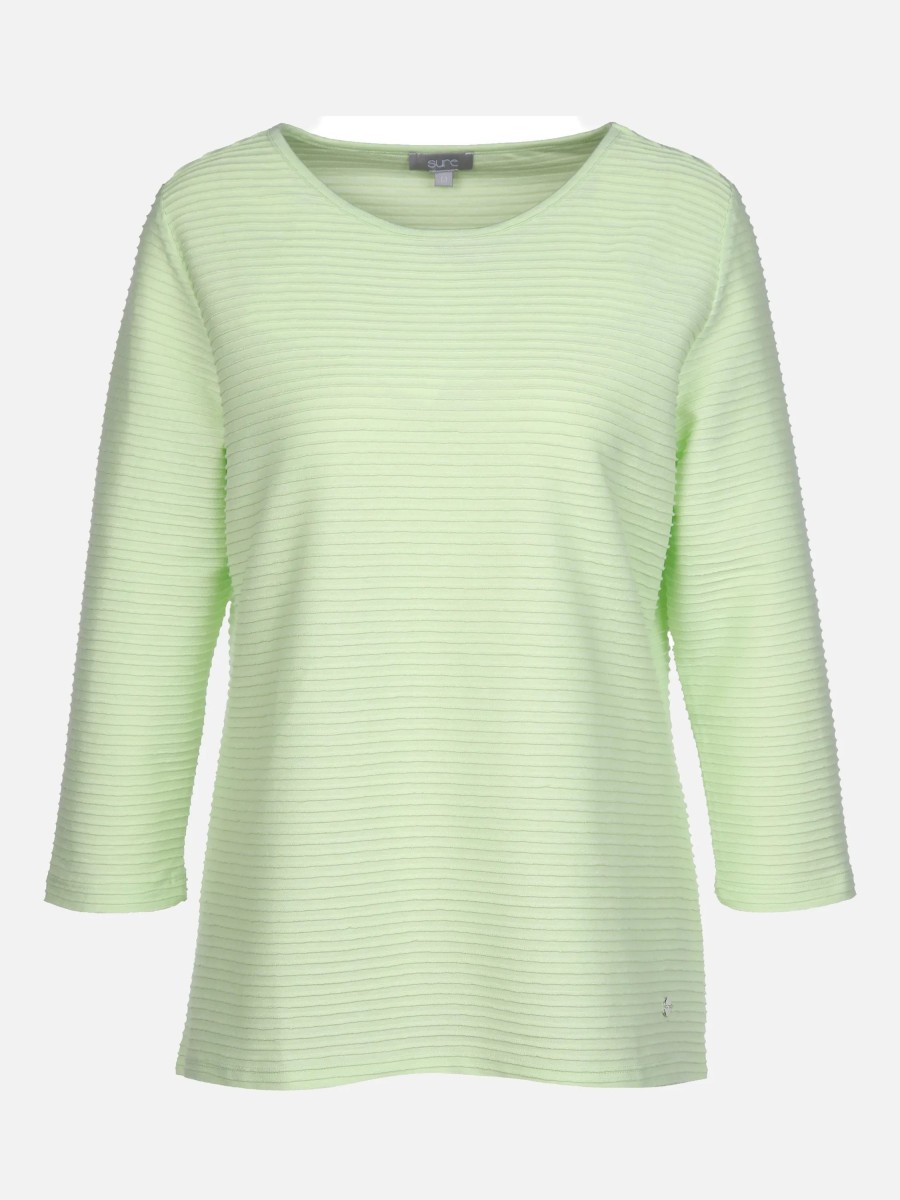 Frauen Sure Shirts & Tops | Damen Sweatshirt Mit 3/4 Arm