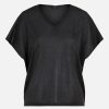 Frauen Vero Moda Shirts & Tops | Vero Moda Vmdenise Ss V-Neck To Glitzershirt