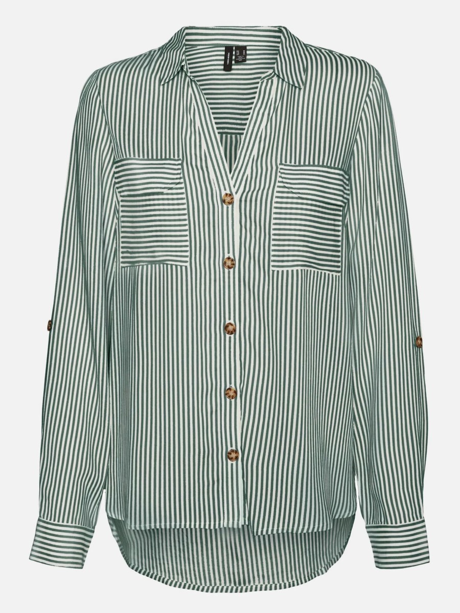 Frauen Vero Moda Blusen | Vero Moda Vmbumpy L/S Shirt Noo Bluse