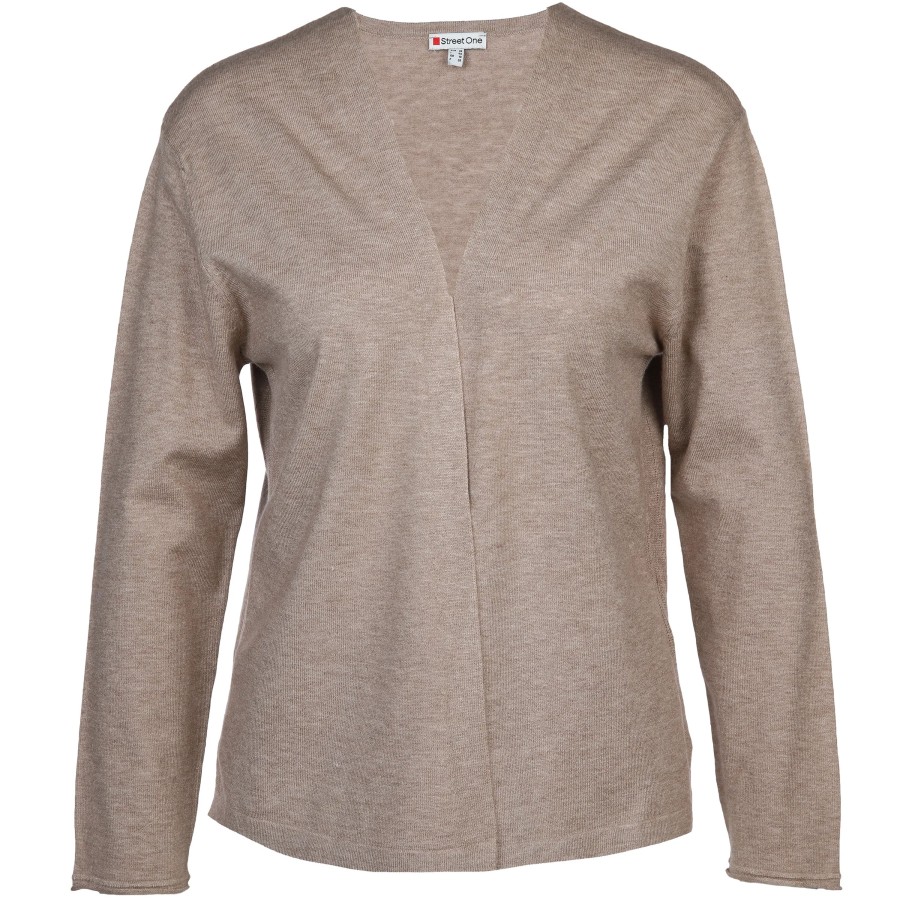 Frauen Street One Pullover & Cardigans | Damen Cardigan In Kurzerer Form