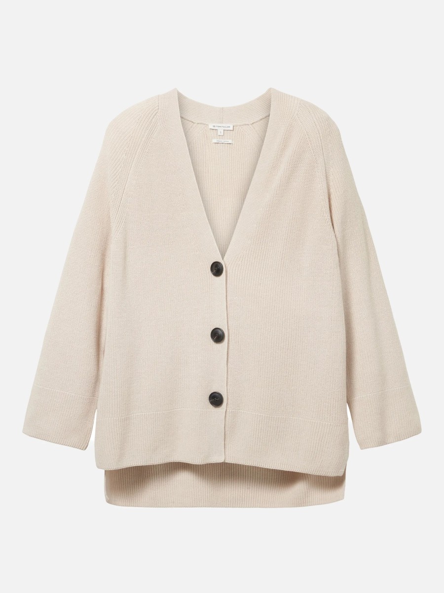 Frauen Tom Tailor Pullover & Cardigans | Damen Cardigan