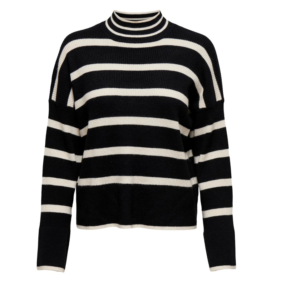 Frauen Only Pullover & Cardigans | Only Onlibi L/S Highneck P Strickpullover