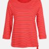 Frauen Sure Shirts & Tops | Damen Sweatshirt Im Streifenlook