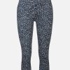 Frauen Sure Hosen | Damen Capri Leggings Mit Minimalprint