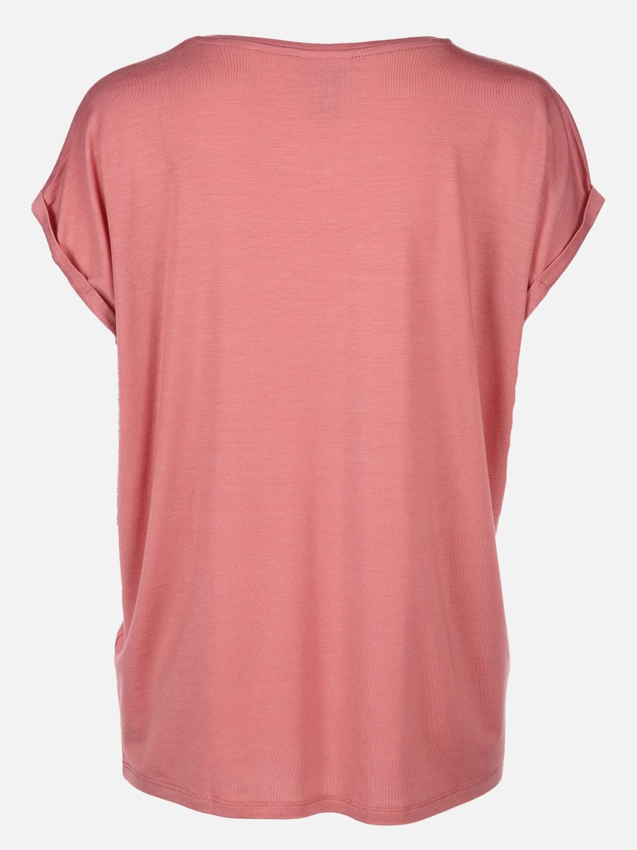 Frauen Vero Moda Shirts & Tops | Vero Moda Vmaware Plain Ss Top Shirt