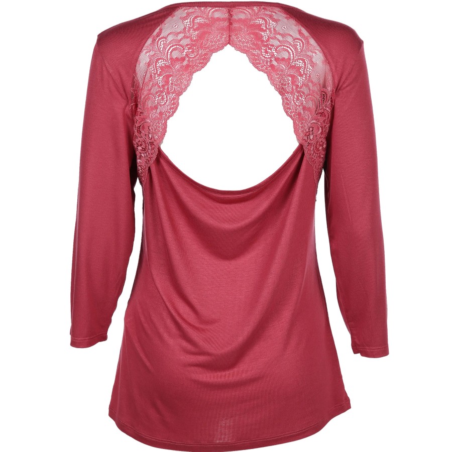 Frauen Only Shirts & Tops | Only Onlvic 3/4 Lace Top Shirt