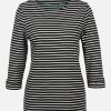 Frauen Sure Shirts & Tops | Damen Sweatshirt Im Streifenlook