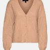 Frauen Vero Moda Pullover & Cardigans | Vero Moda Vmdoffy Ls V-Neck But Cardigan