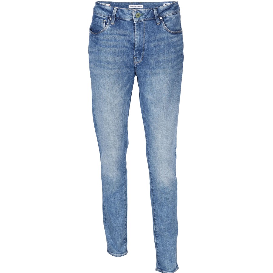 Frauen Pepe Hosen | Damen Pepe Jeans Regent High Waist Skinny