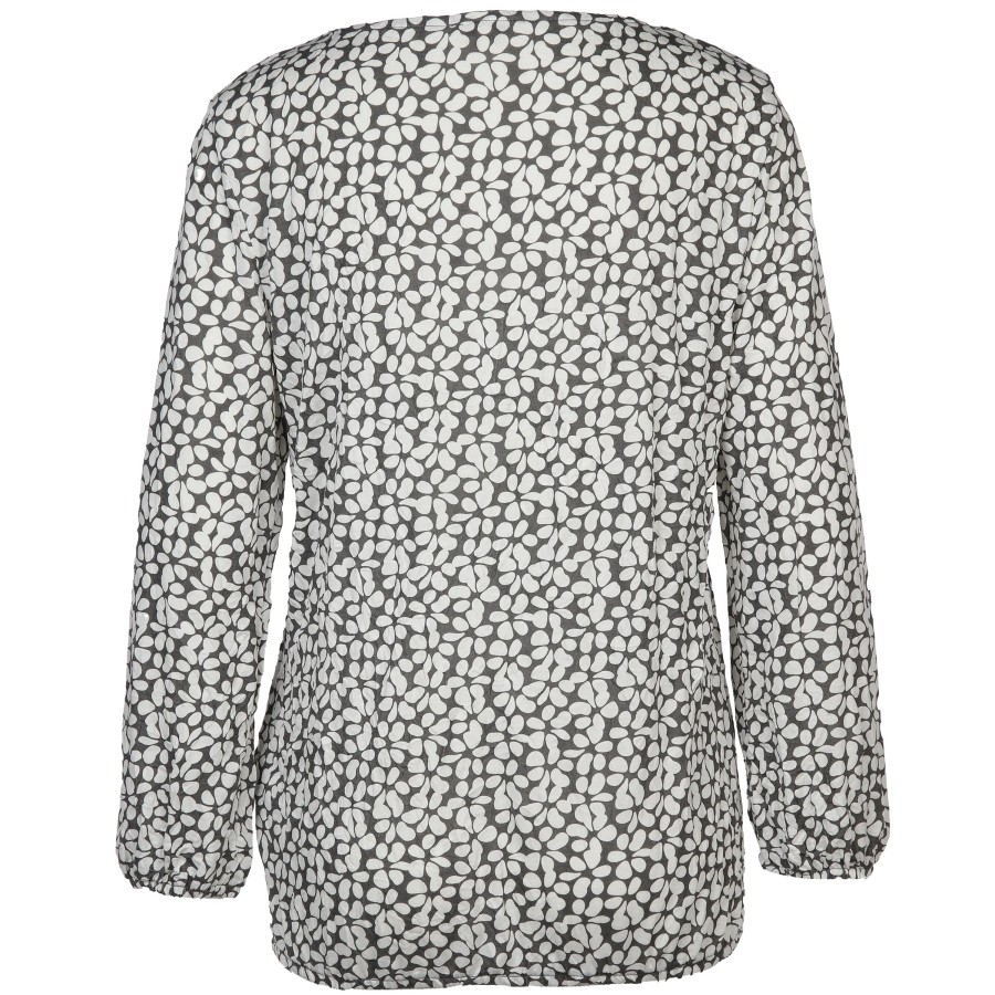 Frauen Tom Tailor Shirts & Tops | Damen Langarmshirt Mit Blumenprint