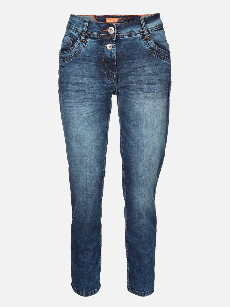 Frauen Cecil Hosen | Damen Jeanshose In 3/4 Lange