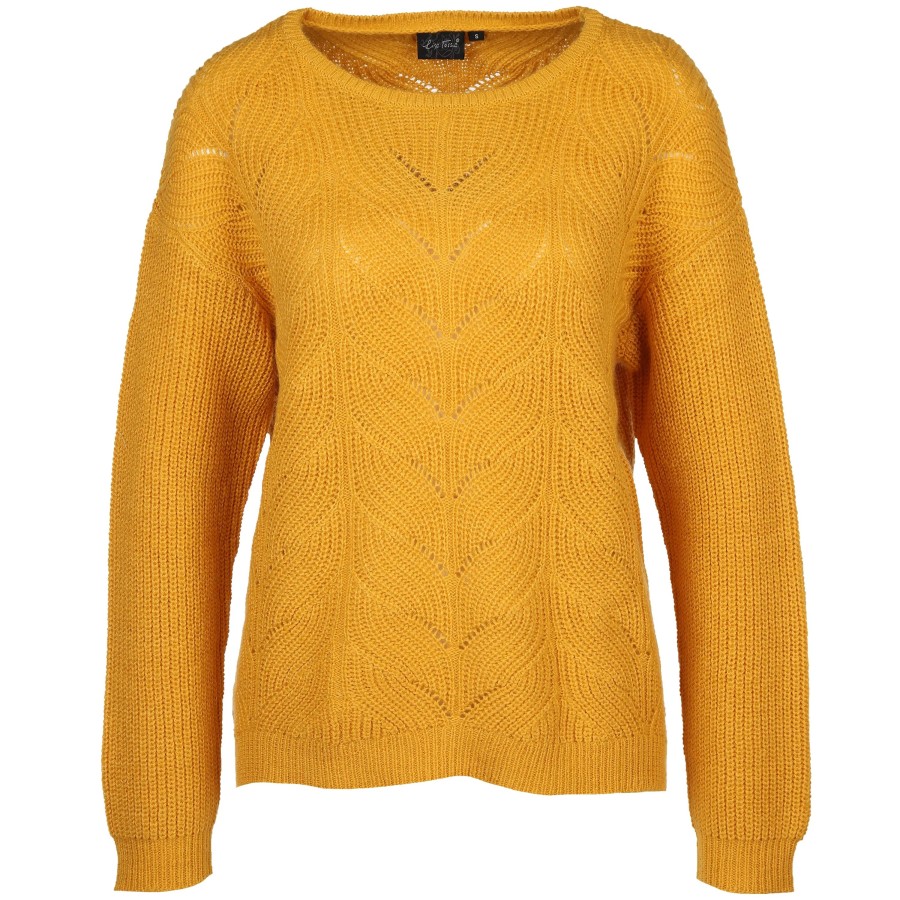 Frauen Lisa Tossa Pullover & Cardigans | Damen Strickpullover Mit Lochmuster